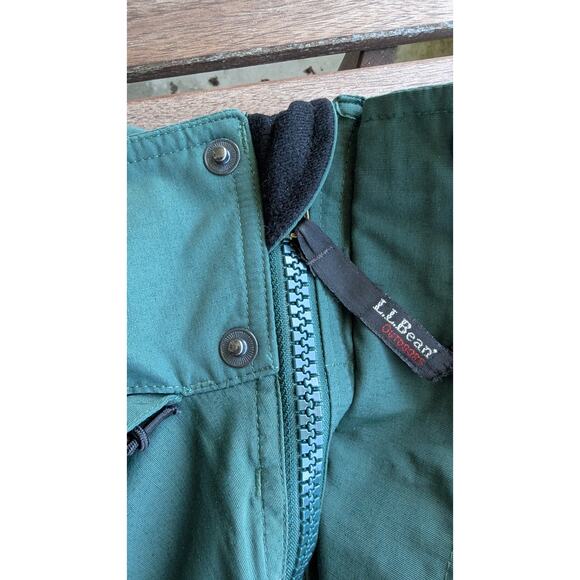 💜 L.L. Bean Outdoors Field Jacket – Forest Green Hooded | Men’s M - Picture 7 of 16